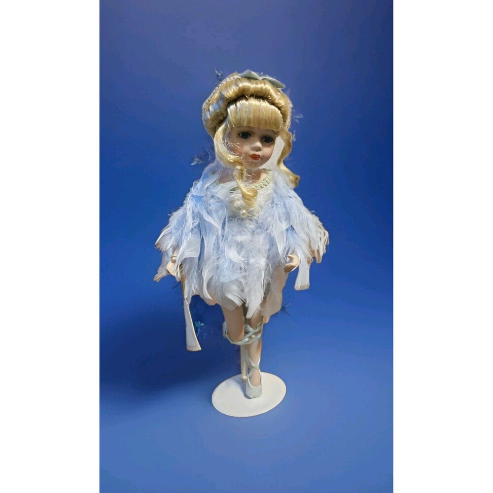 DANEA Dan & EA Collection ❤️️ DOLL Blonde BALLERINA BALLET Kathy Porcelain 16"